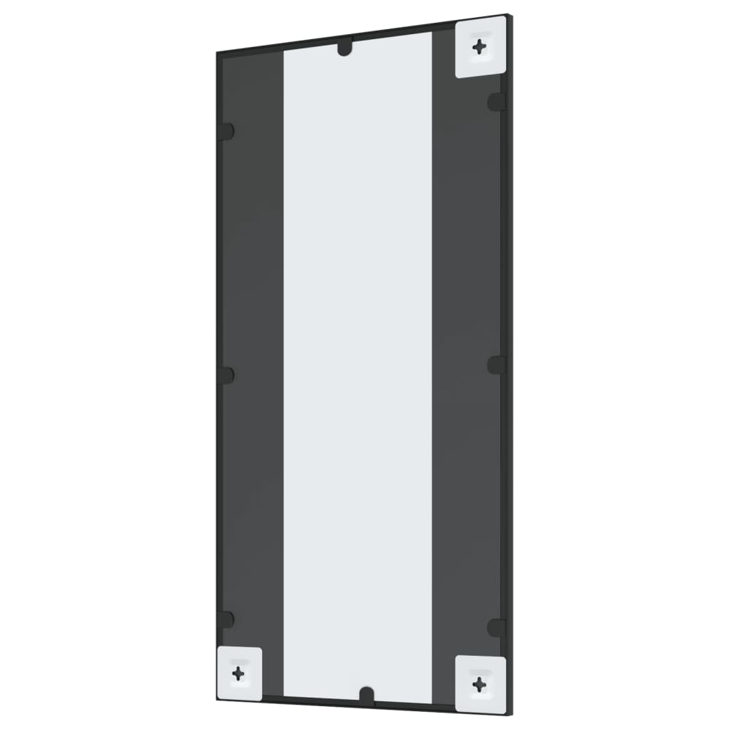 Rectangular Iron Wall Mirror – Modern Minimalist Decor