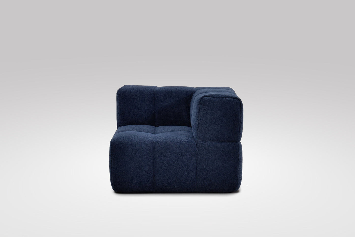 EEAZI Modulares Sofa – Universelles Eckelement (Links/Rechts) Blau