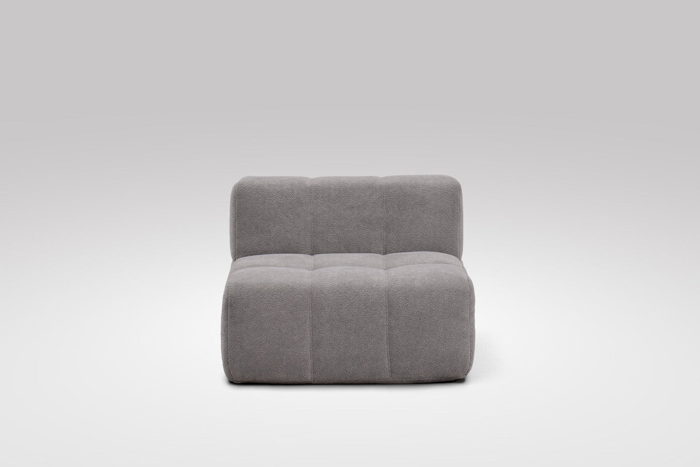 EEAZI Modulares Sofa – Mittelelement Grau