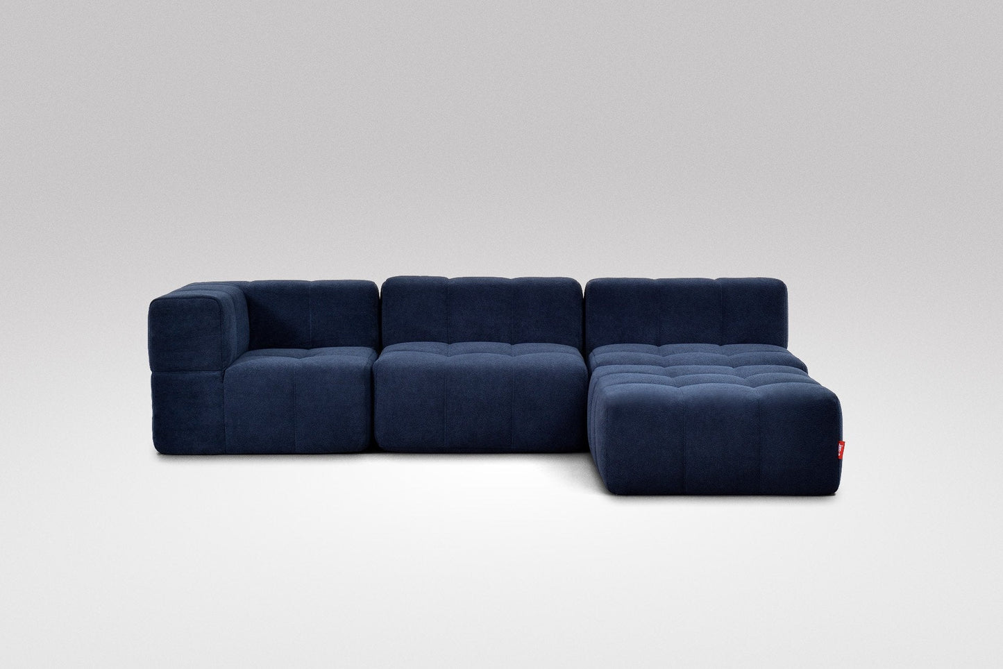 EEAZI Modulares Sofa – Flexibles Design für jeden Raum – 4-teilig, Blau