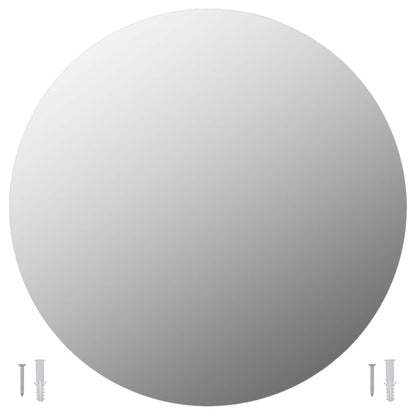 Round Wall Mirror 60 cm – Minimalist Modern Decor