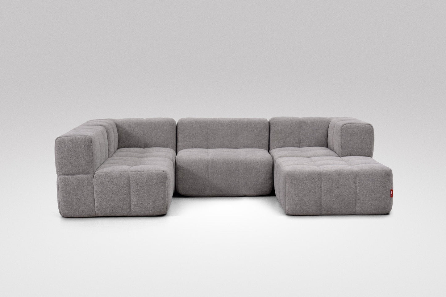 EEAZI Modulares Sofa – Flexibles Design für jeden Raum – 5-teilig Grau