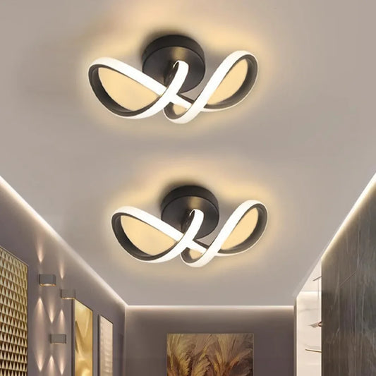Modern LED Ceiling Light – 3 Color Minimalist Chandelier