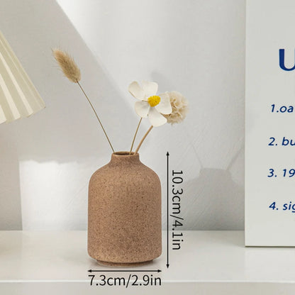 Nordic White Vase – Minimalist Home Decor Accent