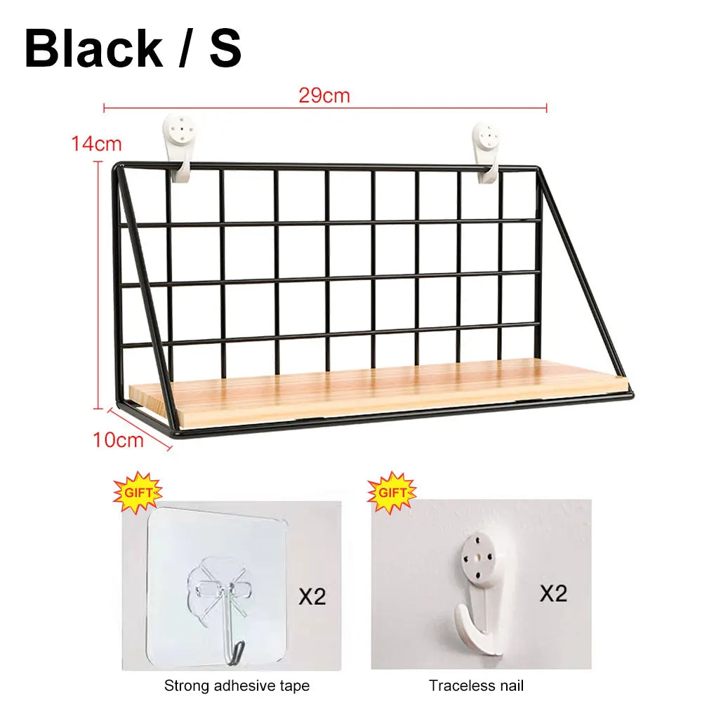 Wandregal aus Holz ohne Bohren – Hängeregal & Wandorganizer