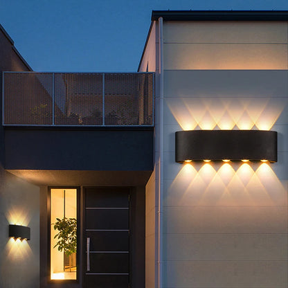 Up & Down LED Wandleuchte – Moderne wasserdichte Wandlampe