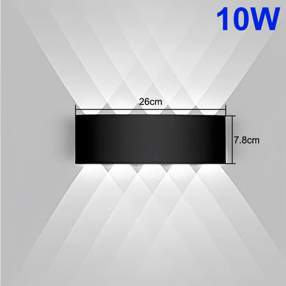 Up & Down LED Wandleuchte – Moderne wasserdichte Wandlampe