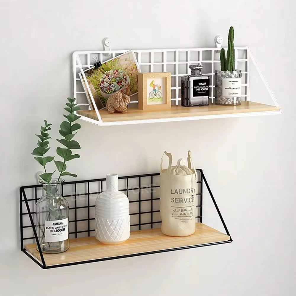 Wandregal aus Holz ohne Bohren – Hängeregal & Wandorganizer