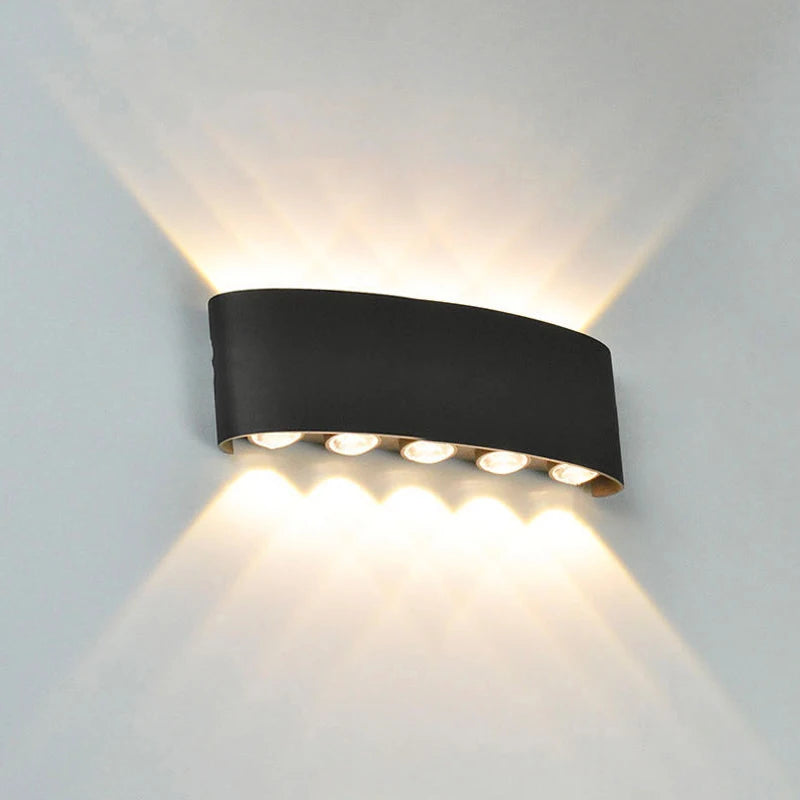 Up & Down LED Wandleuchte – Moderne wasserdichte Wandlampe